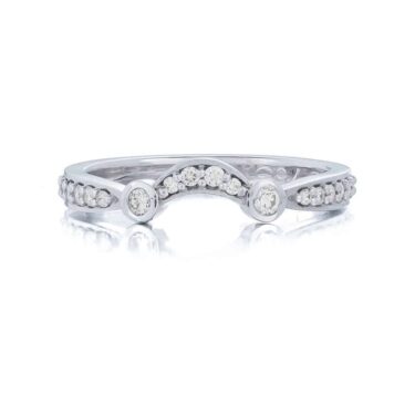 18ct White Gold Fitted Wedding Ring