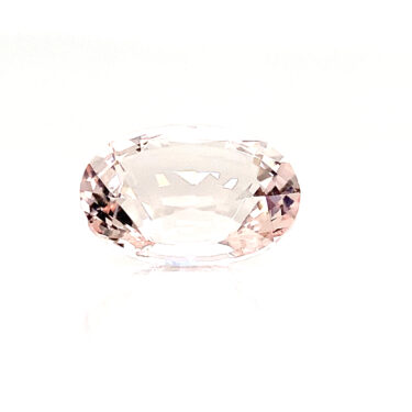 6.12CT Morganite Oval Cut Loose Stone